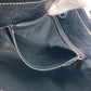 BALENCIAGA Handbag 671404 Leather, Raffia pink stripe BARBES SMALL