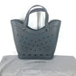 BALENCIAGA Tote Bag 702266 rubber black Crocs collaboration Rubber Large Tote Bag