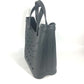 BALENCIAGA Tote Bag 702266 rubber black Crocs collaboration Rubber Large Tote Bag