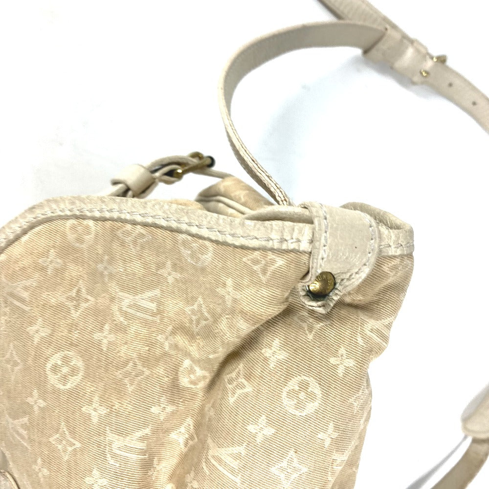 LOUIS VUITTON Shoulder Bag M95314 Monogram Mini-LinCanvas beige Monogram mini run Saumur 30 Women Used Authentic