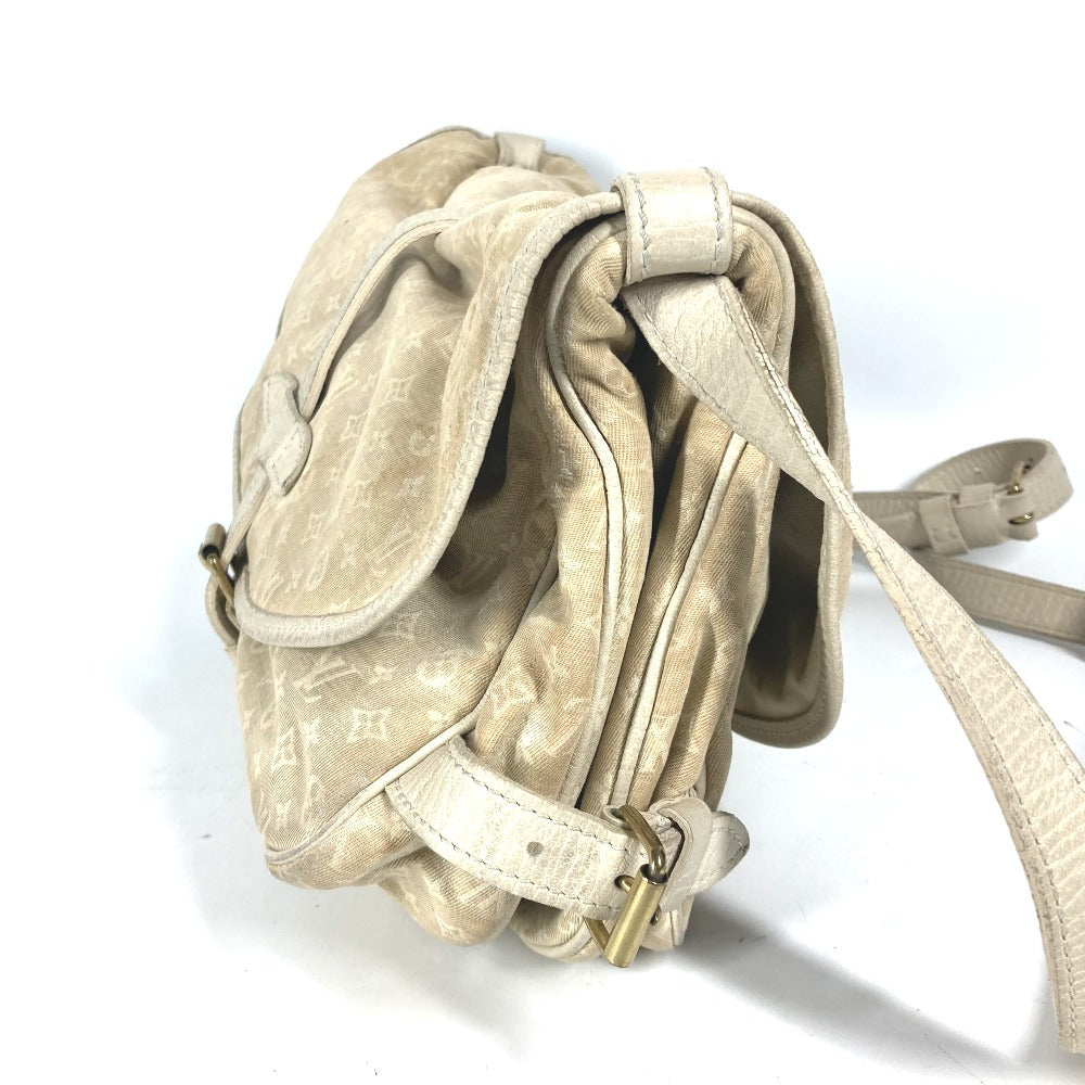 LOUIS VUITTON Shoulder Bag M95314 Monogram Mini-LinCanvas beige Monogram mini run Saumur 30 Women Used Authentic