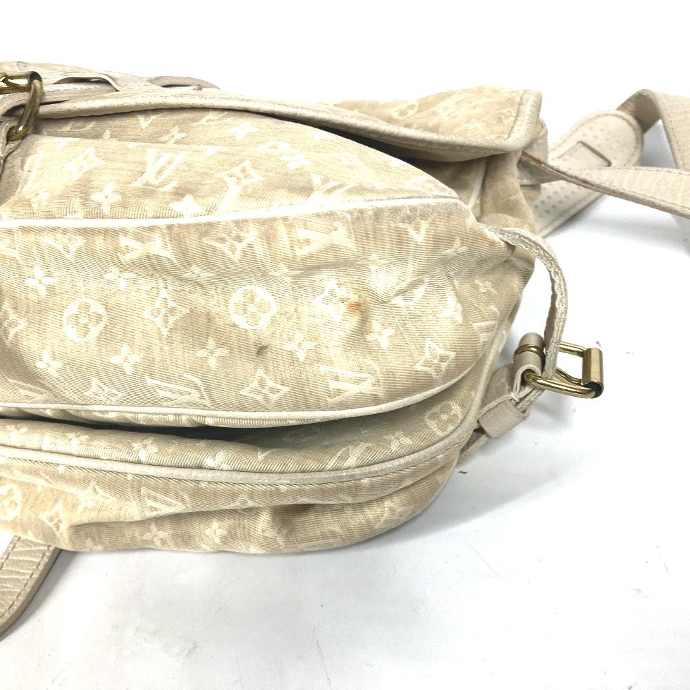 LOUIS VUITTON Shoulder Bag M95314 Monogram Mini-LinCanvas beige Monogram mini run Saumur 30 Women Used Authentic