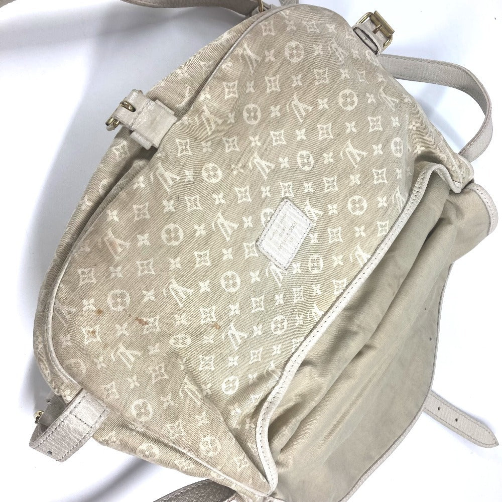 LOUIS VUITTON Shoulder Bag M95314 Monogram Mini-LinCanvas beige Monogram mini run Saumur 30
