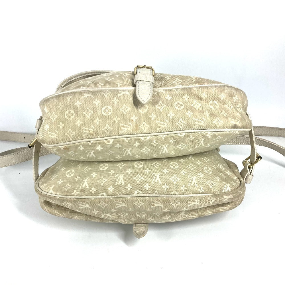 LOUIS VUITTON Shoulder Bag M95314 Monogram Mini-LinCanvas beige Monogram mini run Saumur 30