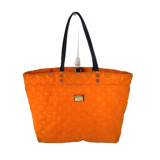 LOUIS VUITTON Shoulder Bag M92803 microfiber Orange Cruise line Scuba MM
