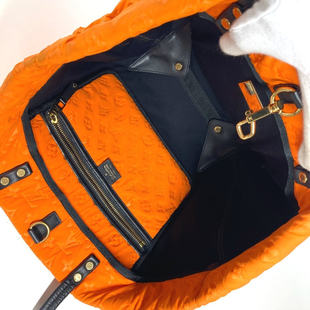 LOUIS VUITTON Shoulder Bag M92803 microfiber Orange Cruise line Scuba MM