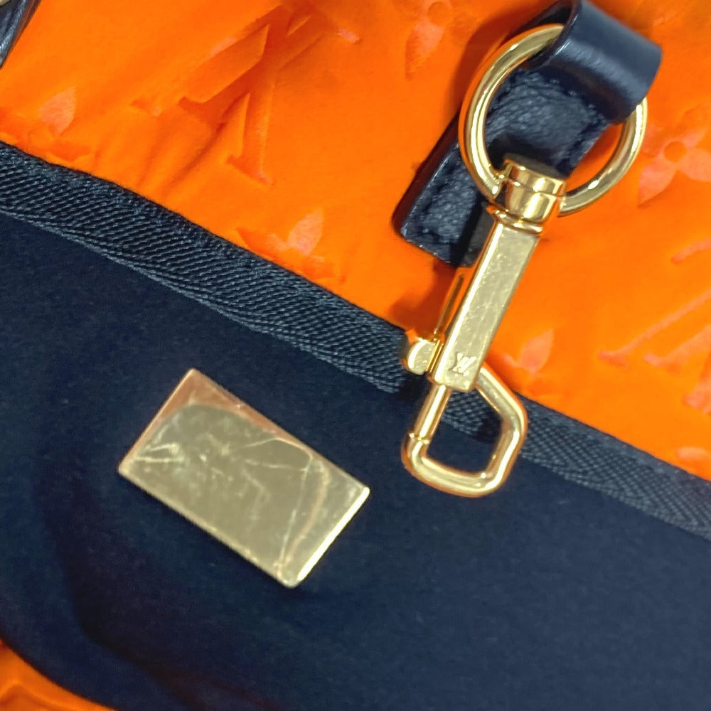 LOUIS VUITTON Shoulder Bag M92803 microfiber Orange Cruise line Scuba MM