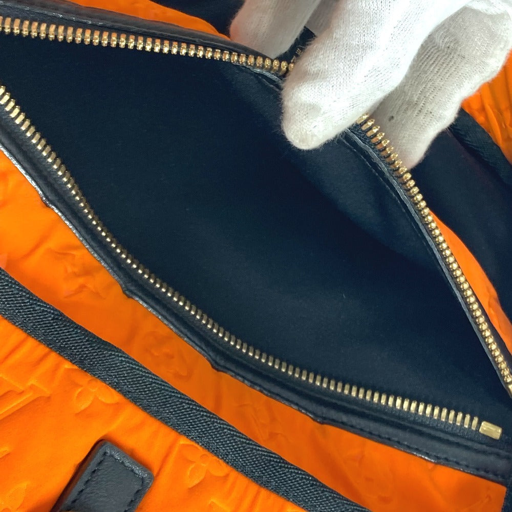 LOUIS VUITTON Shoulder Bag M92803 microfiber Orange Cruise line Scuba MM