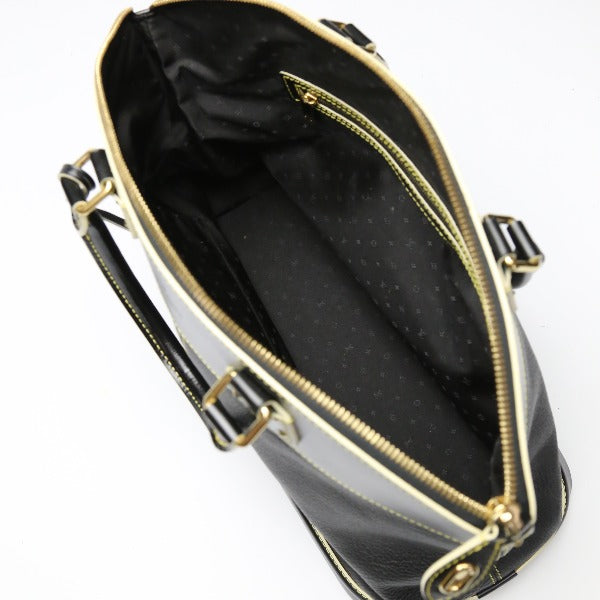 LOUIS VUITTON Handbag M91887 Goat leather Suhari LockitPM Bron Women(Unisex) Used Authentic