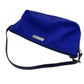 GUCCI Pouch 039-1103 Satin, Leather blue Pouch Hand pouch unisex(Unisex) Used Authentic