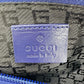 GUCCI Pouch 039-1103 Satin, Leather blue Pouch Hand pouch unisex(Unisex) Used Authentic