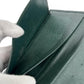 LOUIS VUITTON Long Wallet Purse M3039P Taiga green Taiga Port-Barre Cartes Crdit