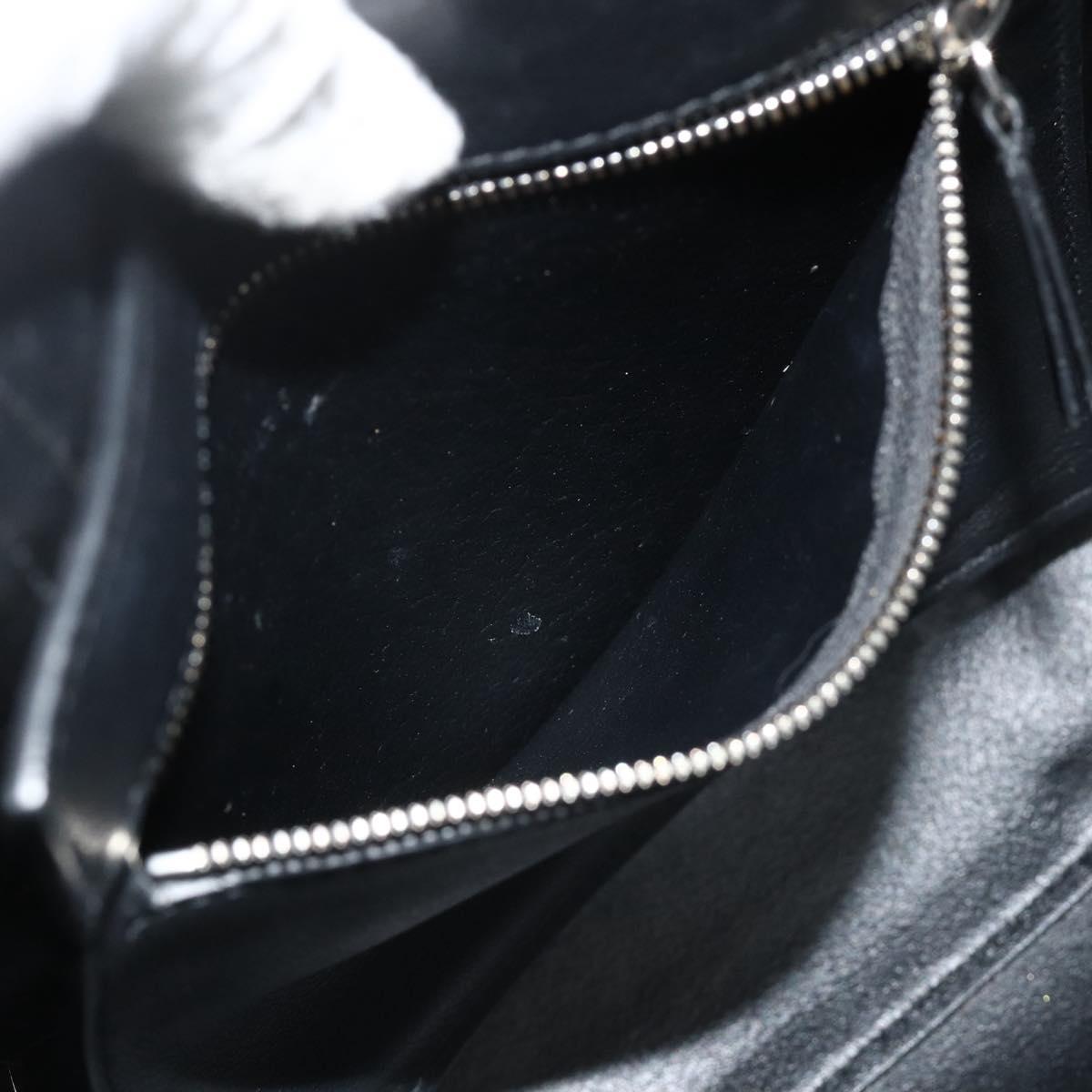 BALENCIAGA Two Way Mini Tote Bag Black Silver