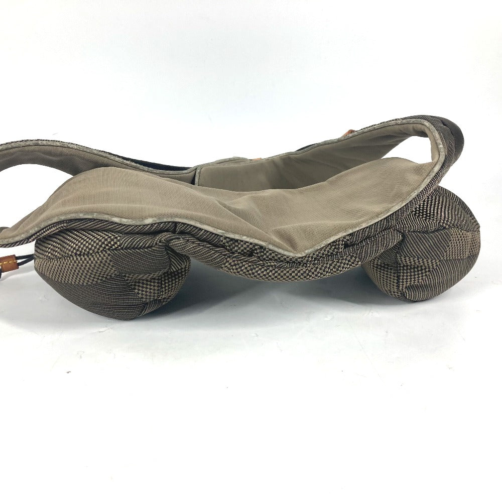 LOUIS VUITTON Sling bag M93211 Damier Jean Canvas beige Damier Jean Suntur Jogging mens Used Authentic