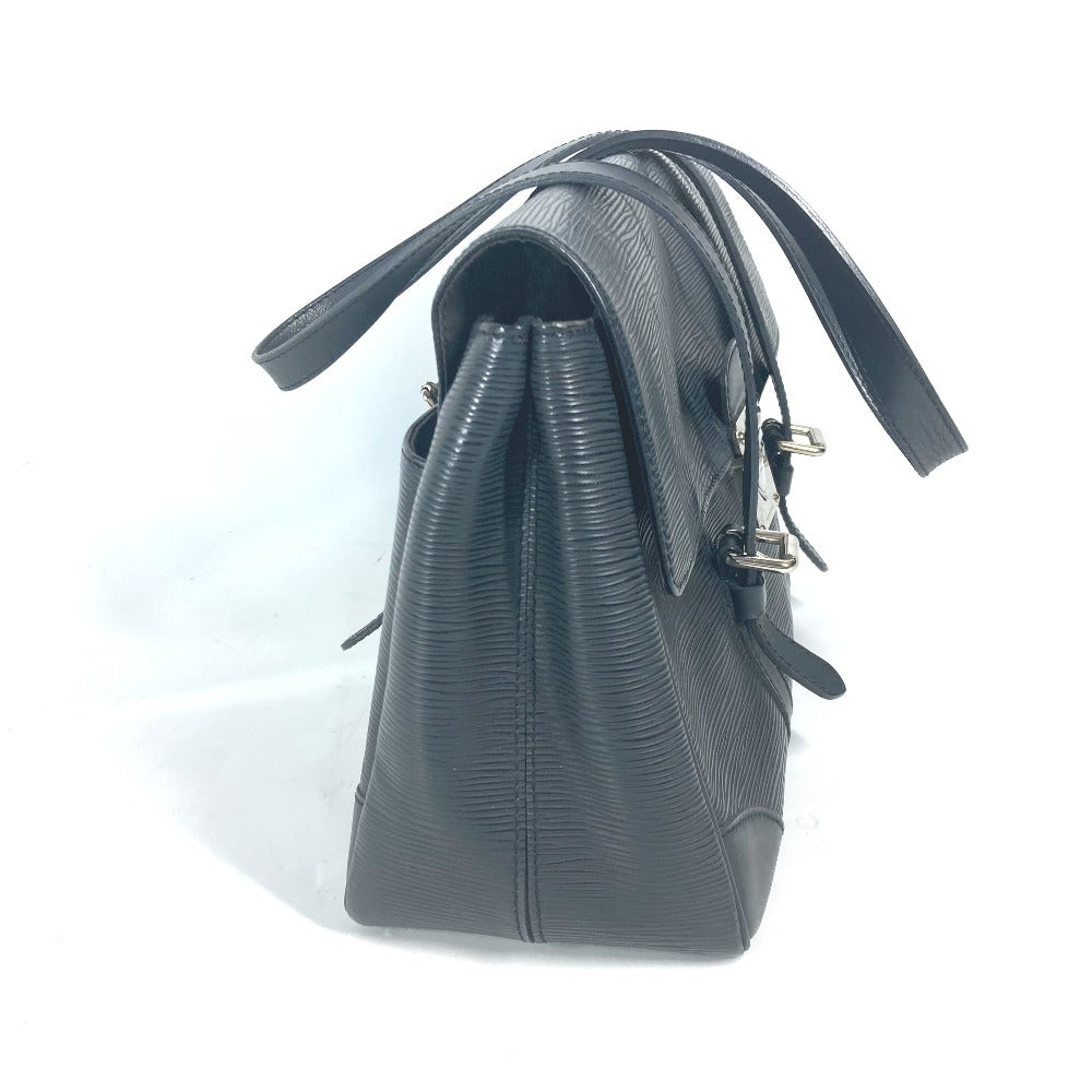 LOUIS VUITTON Shoulder Bag M58862 Epi Leather black Epi Segur MM Women Used Authentic