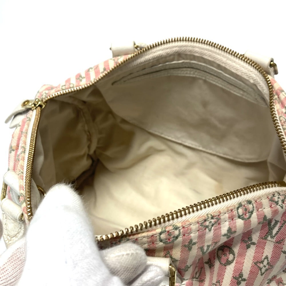 LOUIS VUITTON Handbag M95501 Monogram Mini-LinCanvas pink Monogram Mini Lan Croisette Speedy 30 Women Used Authentic