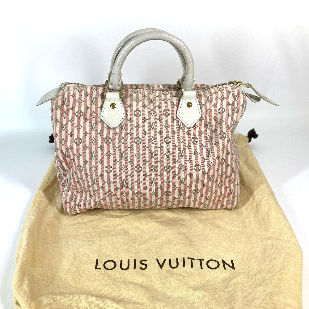 LOUIS VUITTON Handbag M95501 Monogram Mini-LinCanvas pink Monogram Mini Lan Croisette Speedy 30 Women Used Authentic