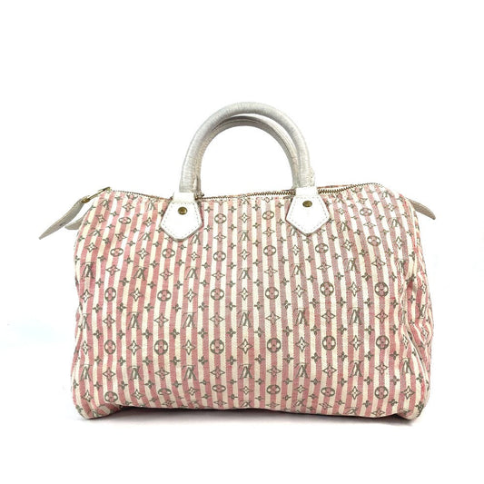LOUIS VUITTON Handbag M95501 Monogram Mini-LinCanvas pink Monogram Mini Lan Croisette Speedy 30 Women Used Authentic