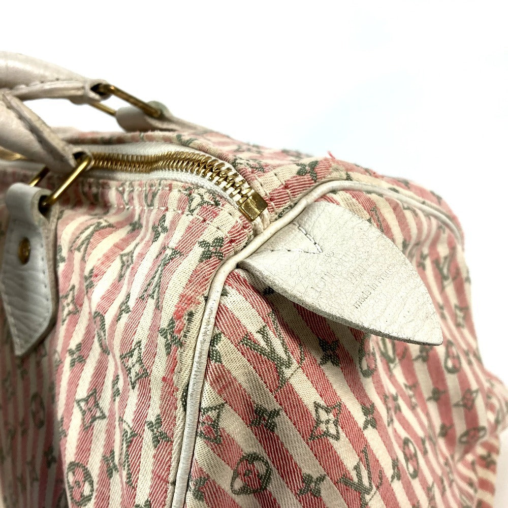 LOUIS VUITTON Handbag M95501 Monogram Mini-LinCanvas pink Monogram Mini Lan Croisette Speedy 30 Women Used Authentic