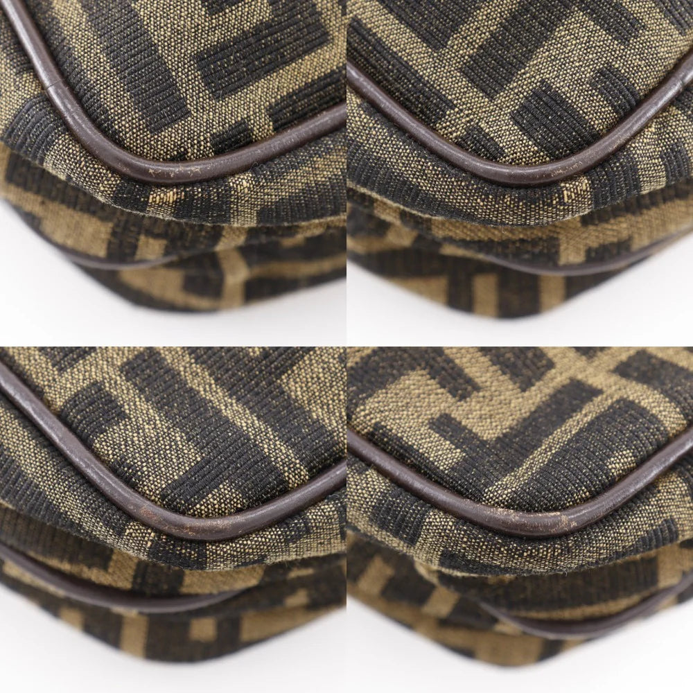 FENDI Shoulder Bag Nylon canvas Brown
Zucca Women Used
Authentic