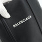 BALENCIAGA Two Way Mini Tote Bag Black Silver
