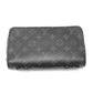 LOUIS VUITTON Long Wallet Purse M61698 Monogram canvas black Zippy XL Eclipse Clutch bag mens Used Authentic