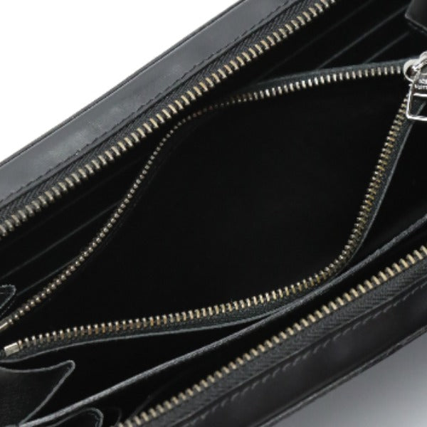 LOUIS VUITTON Long Wallet Purse M61698 Monogram canvas black Zippy XL Eclipse Clutch bag mens Used Authentic