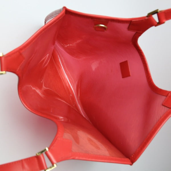 LOUIS VUITTON Tote Bag M92152 Epi Leather grenadine (red) Bahia handbag Epiplage (Plastics) Handbag Women Used Authentic