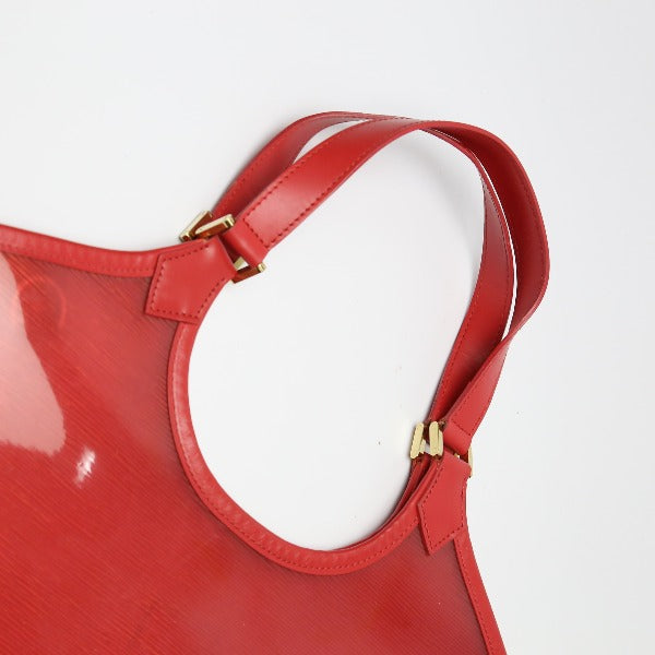 LOUIS VUITTON Tote Bag M92152 Epi Leather grenadine (red) Bahia handbag Epiplage (Plastics) Handbag Women Used Authentic