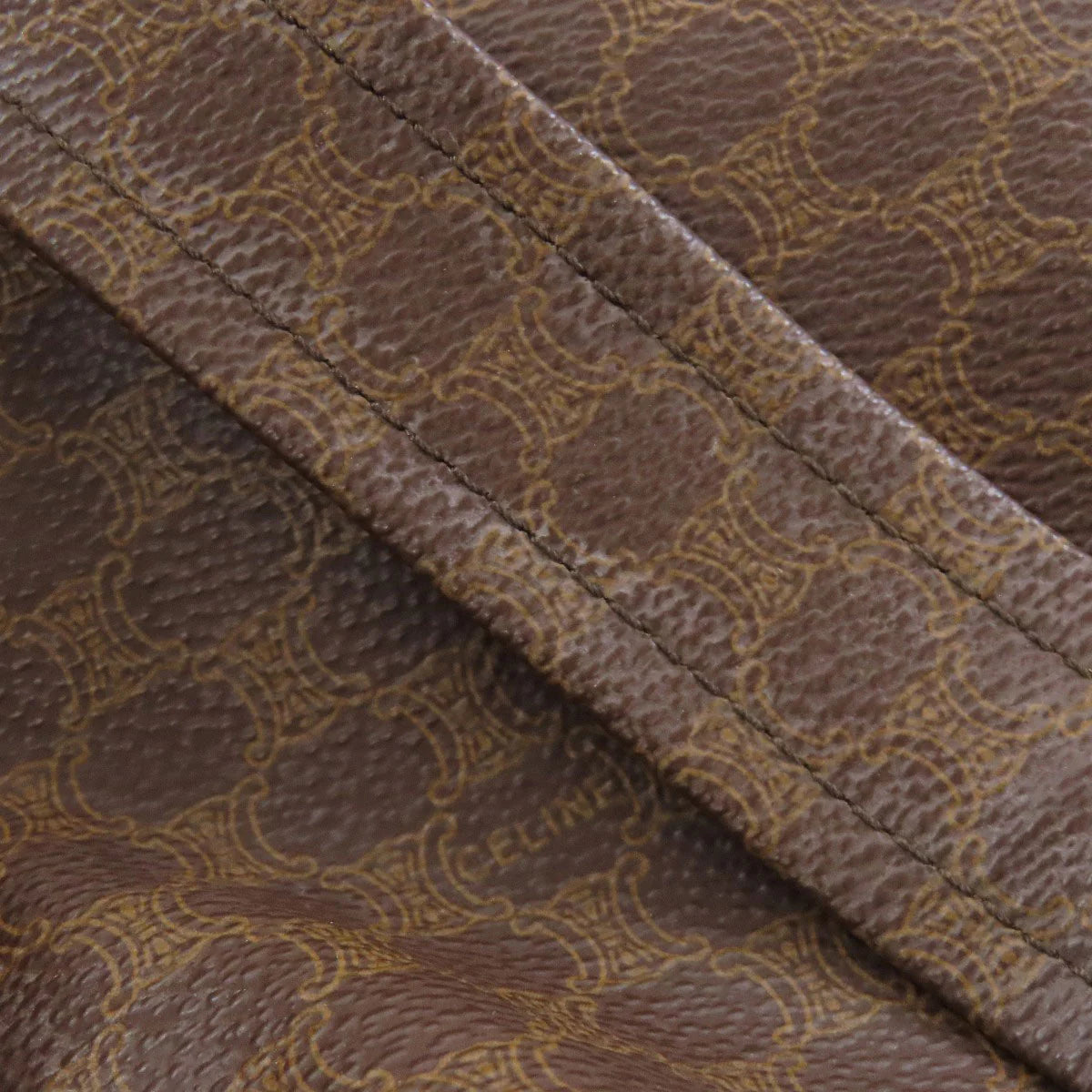 CELINE Macadam Monogram Boston Duffel Bag
Brown