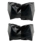 CELINE Shoulder Bag Calfskin black Arc de Triomphe Motif Circle Metal Women Used Authentic