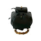 GUCCI Backpack leather black Bamboo
