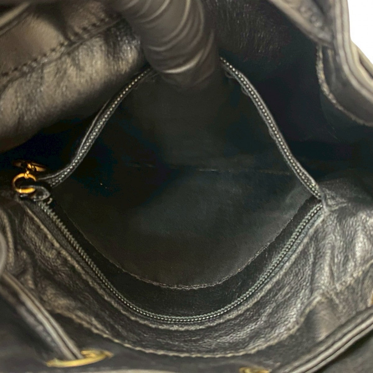 GUCCI Shoulder Bag leather black