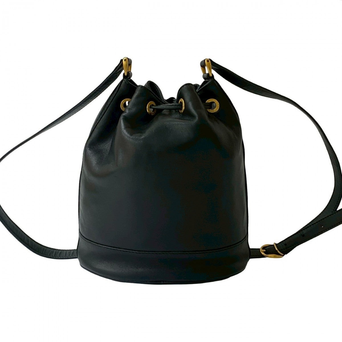 GUCCI Shoulder Bag leather black