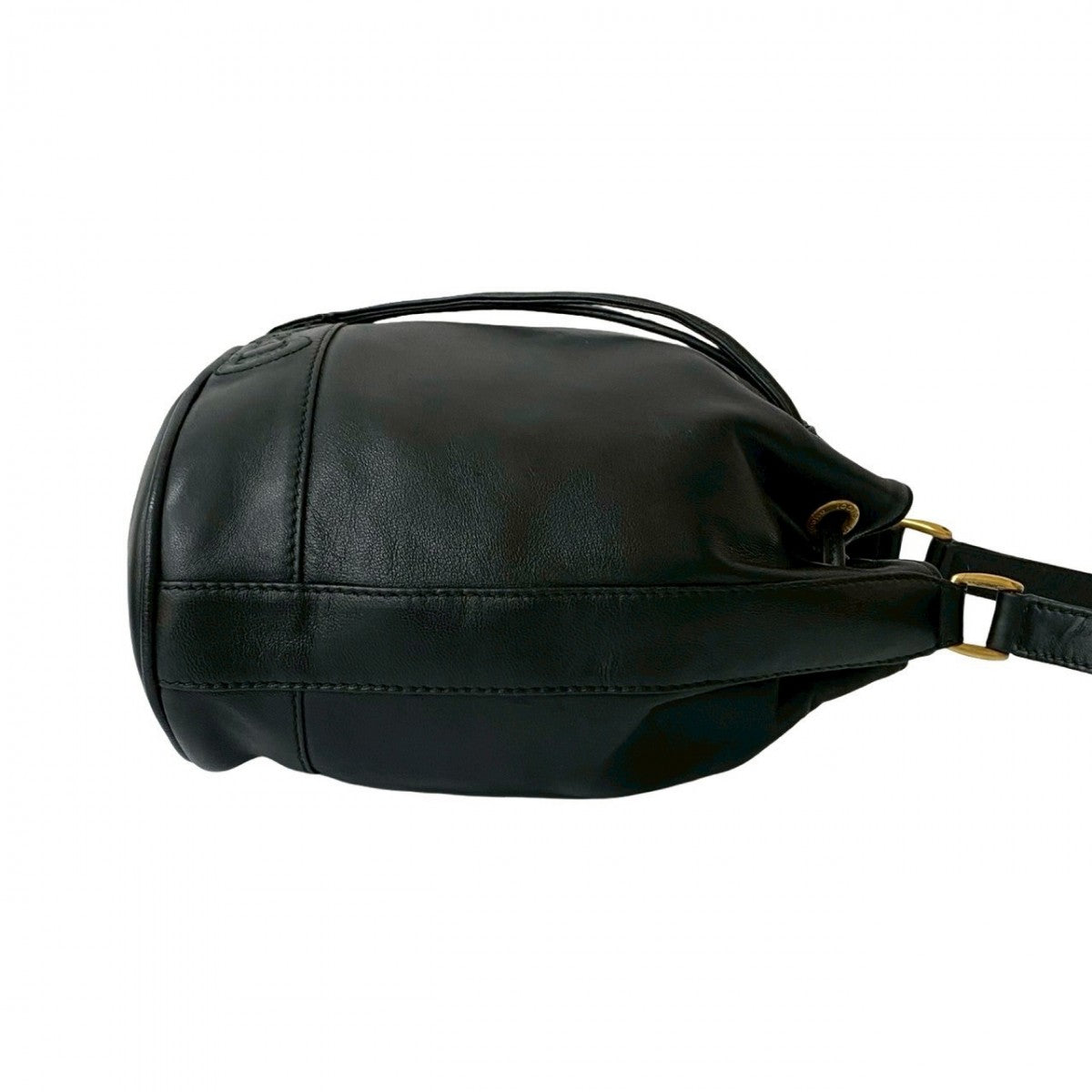 GUCCI Shoulder Bag leather black