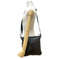 LOEWE Shoulder Bag Leather, Nylon Brown Anagram logo Women Used Authentic