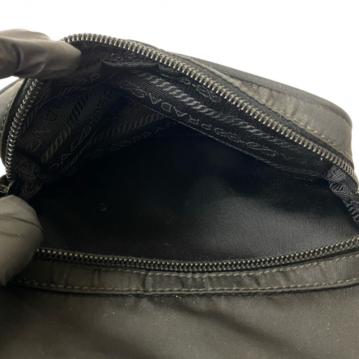 PRADA Shoulder Bag Nylon black