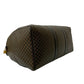 CELINE Boston Duffel bag Leather, PVC black Macadam Blason Triomphe Pattern Women Used Authentic