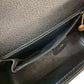 GUCCI Handbag leather black Bamboo