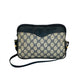GUCCI Shoulder Bag leather Navy