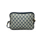 GUCCI Shoulder Bag leather Navy
