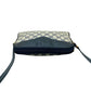 GUCCI Shoulder Bag leather Navy