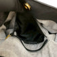 GUCCI Shoulder Bag Leather, Bamboo black Bamboo Women Used Authentic