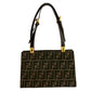 FENDI Handbag leather Brown
