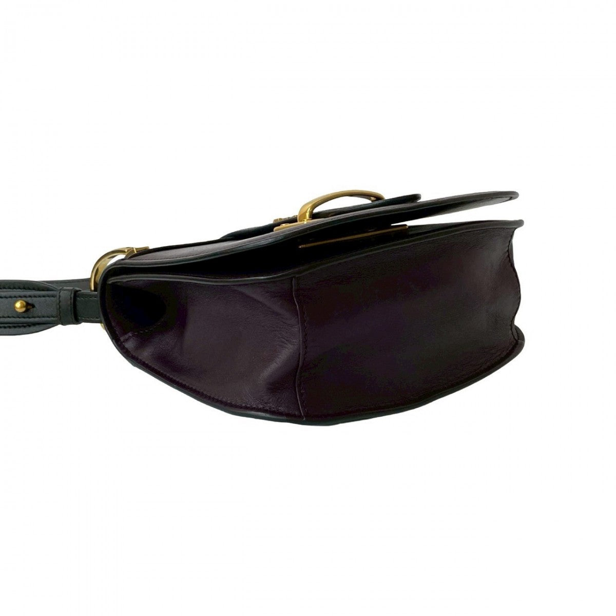 PRADA Shoulder Bag leather black Kaye