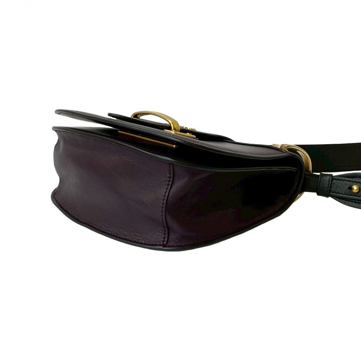 PRADA Shoulder Bag leather black Kaye