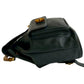 GUCCI Backpack leather Navy Bamboo