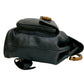GUCCI Backpack leather Navy Bamboo