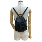GUCCI Backpack leather black Bamboo