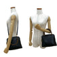 GUCCI Shoulder Bag leather black Bamboo Women Used Authentic